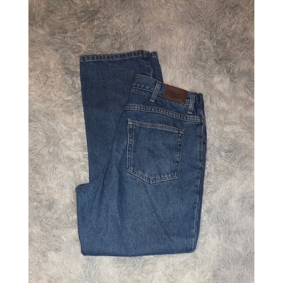 L.L. Bean Other - LL Bean Mens Double L Relaxed Straight Blue Denim Jeans 34x29 Medium Wash